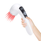 Cold laser pain therapy handheld unit with infrared light