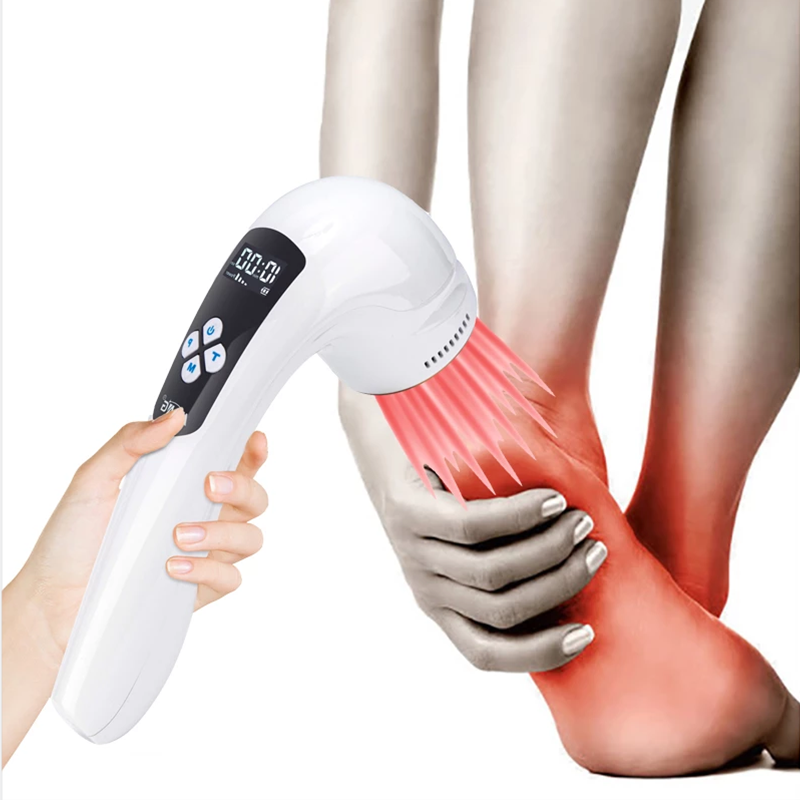 Cold laser treatment for joint pain handheld unit