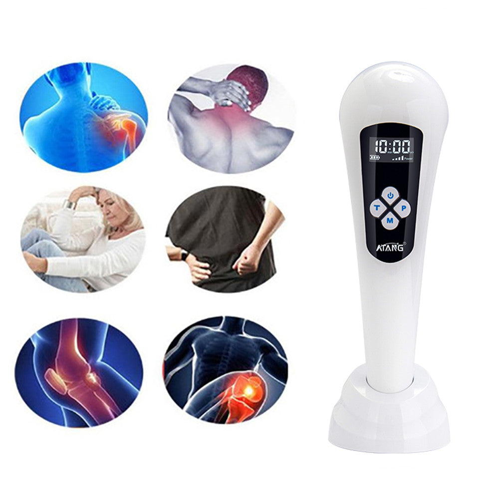 Cold laser treatment for pain handheld unit